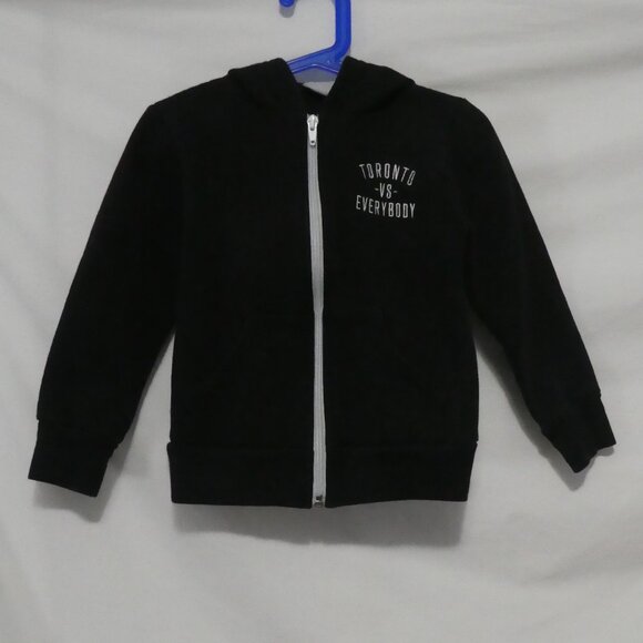 Made In The USA | size 6 | Black Zip-Up Toronto VS Everybody Hoodie - Picture 2 of 16